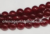 CCN35 15.5 inches 8mm round candy jade beads wholesale