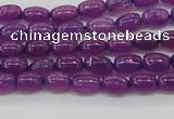 CCN4519 15.5 inches 4*6mm rice candy jade beads wholesale