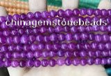CCN5281 15 inches 6mm round candy jade beads Wholesale