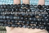 CCN5702 15 inches 8mm faceted round candy jade beads