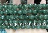 CCN5825 15 inches 10mm faceted round candy jade beads