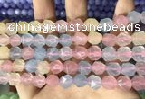 CCN5850 15 inches 8mm faceted nuggets candy jade beads Wholesale