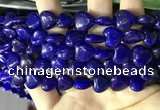 CCN5938 15 inches 12*12mm heart candy jade beads Wholesale