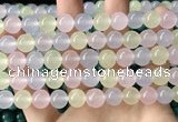 CCN6206 15.5 inches 6mm round candy jade beads Wholesale