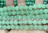CCN6330 15.5 inches 8mm faceted round candy jade beads Wholesale