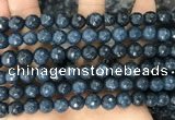 CCN6343 6mm, 8mm, 10mm, 12mm & 14mm faceted round candy jade beads
