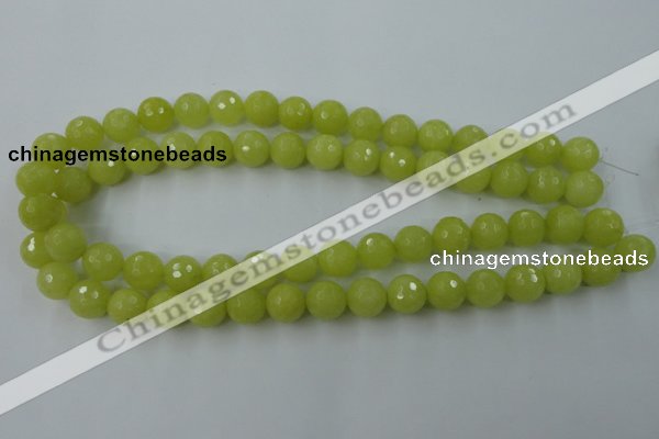 CCN896 15.5 inches 20mm faceted round candy jade beads