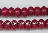 CCN93 15.5 inches 8*12mm rondelle candy jade beads wholesale