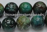 CCS16 15.5 inches 16mm round natural chrysocolla gemstone beads