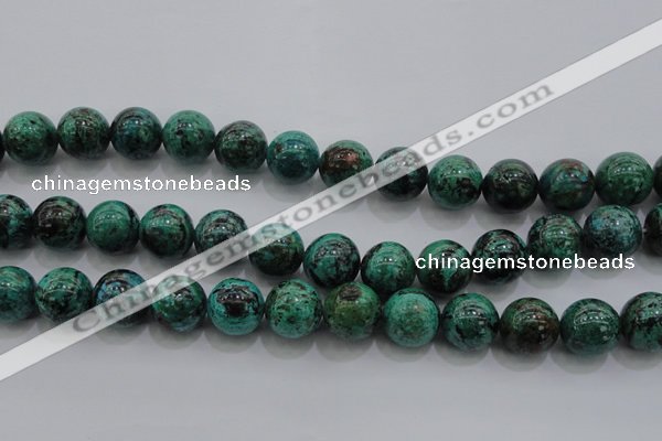 CCS803 15.5 inches 10mm round natural Chinese chrysocolla beads