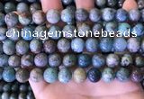 CCS890 15 inches 10mm round natural chrysocolla beads wholesale