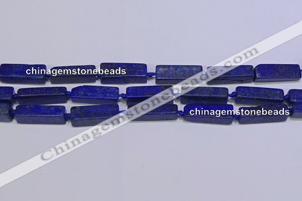 CCU620 15.5 inches 8*20mm - 10*30mm cuboid lapis lazuli beads