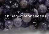 CDA18 15.5 inches 10mm round dogtooth amethyst quartz beads