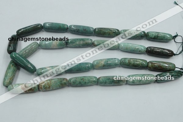 CDB09 15.5 inches 10*30mm cylinder natural new dragon blood jasper beads
