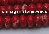 CDE2622 15.5 inches 15*20mm rondelle dyed sea sediment jasper beads