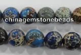 CDI814 15.5 inches 10mm round dyed imperial jasper beads wholesale