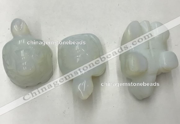 CDN432 28*45*22mm turtle opal decorations wholesale