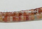 CDQ29 15.5 inches 2*4mm rondelle natural red quartz beads