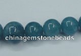 CEQ10 15.5 inches 8mm - 18mm round blue sponge quartz beads wholesale