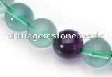 CFL04 AA grade 10mm round natural fluorite beads  Wholesale