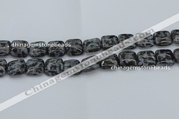 CFS323 15.5 inches 18*18mm square feldspar gemstone beads