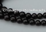 CGA650 15.5 inches 5mm - 10mm round red garnet gemstone beads