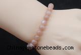 CGB5053 6mm, 8mm round moonstone beads stretchy bracelets