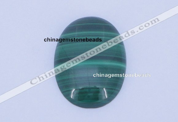 CGC12 2PCS 18*25mm oval natural malachite gemstone cabochons