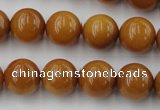 CGJ303 15.5 inches 10mm round goldstone jade beads wholesale