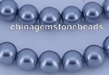 CGL189 5PCS 16 inches 18mm round dyed plastic pearl beads wholesale