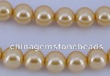 CGL59 5PCS 16 inches 18mm round dyed plastic pearl beads wholesale