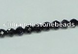CGS138 15.5 inches 4mm faceted round blue goldstone beads wholesale