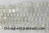 CHG122 15.5 inches 8mm flat heart opal beads wholesale
