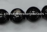CHS04 15.5 inches 18mm round natural hypersthene gemstone beads