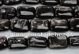 CHS89 15.5 inches 10*14mm rectangle natural hypersthene beads