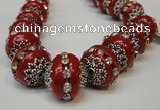 CIB273 14*16mm rondelle fashion Indonesia jewelry beads wholesale