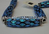 CIB37 17*60mm rice fashion Indonesia jewelry beads wholesale