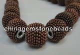 CIB402 17mm round fashion Indonesia jewelry beads wholesale