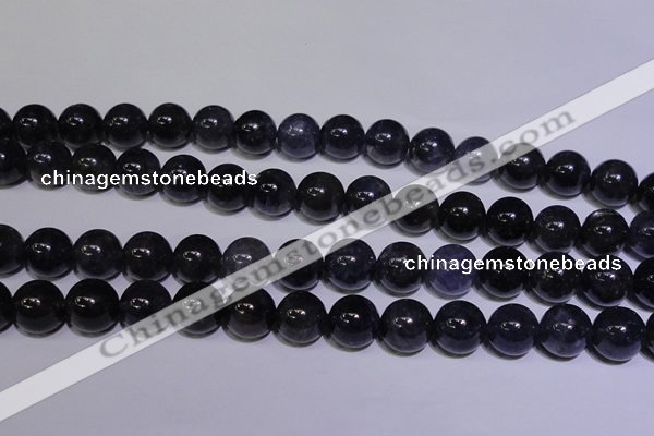 CIL24 15.5 inches 9mm round AA grade natural iolite gemstone beads
