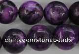 CJJ08 15.5 inches 18mm round dyed lucky jade beads wholesale