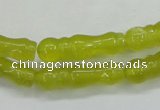 CKA20 15.5 inches 8*28mm bone Korean jade gemstone beads
