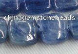 CKC526 15.5 inches 18mm square natural Brazilian kyanite beads