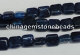 CKU115 15.5 inches 8*8mm square dyed kunzite beads wholesale