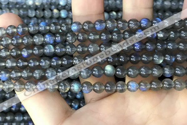 CLB1016 15.5 inches 6mm round labradorite gemstone beads