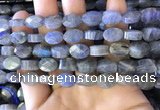 CLB1026 15.5 inches 8*12mm faceted oval labradorite gemstone beads