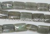 CLB166 15.5 inches 8*12mm rectangle labradorite gemstone beads