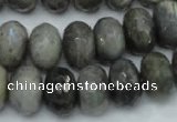 CLB60 15.5 inches 12*18mm faceted rondelle labradorite beads