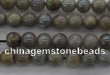 CLB600 15.5 inches 4mm round AB-color labradorite beads