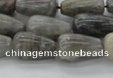 CLB725 15.5 inches 10*30mm teardrop labradorite gemstone beads
