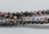 CLD01 15.5 inches 4mm round leopard skin jasper beads wholesale